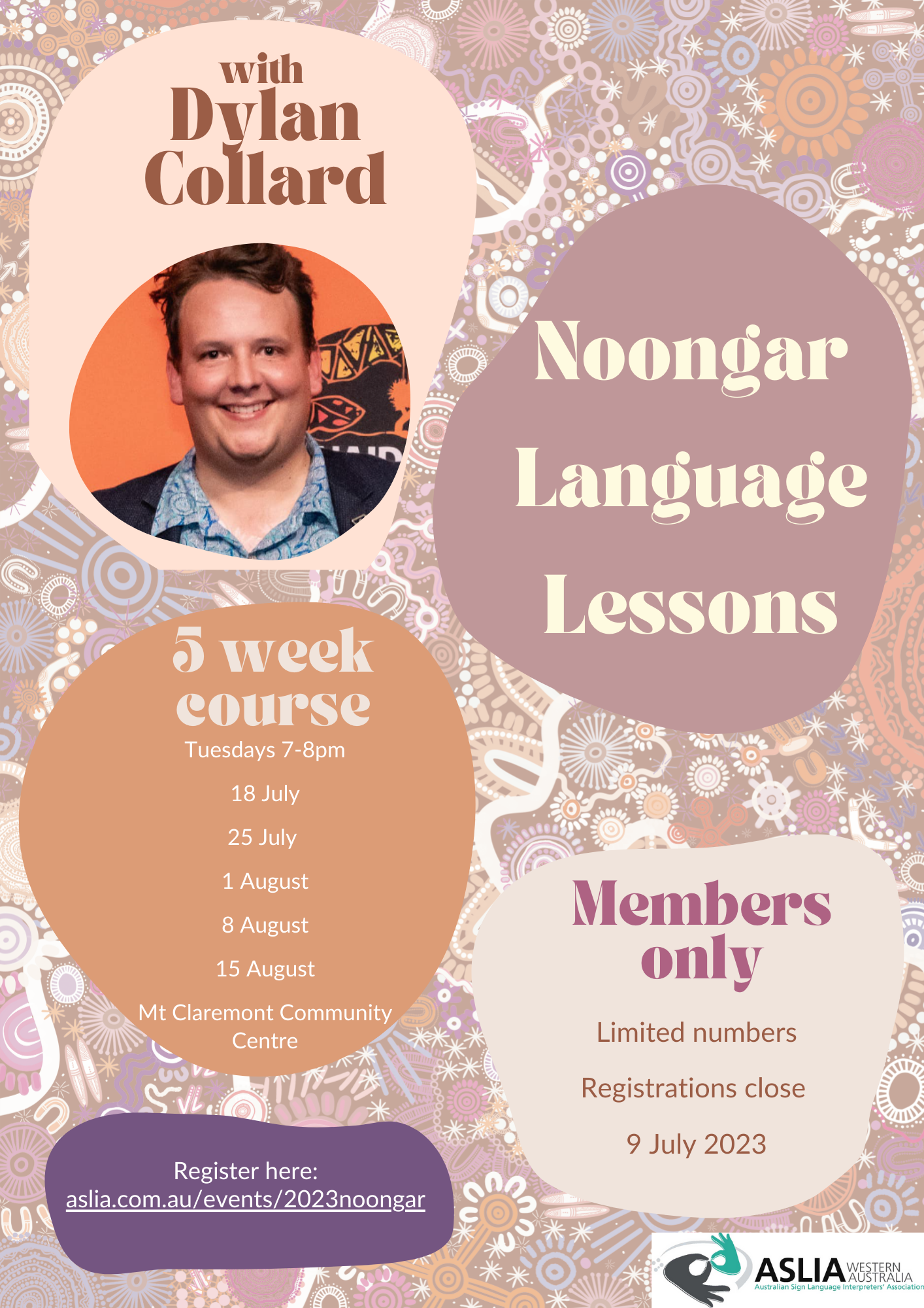 ASLIA (WA) 2023 Noongar Language Course