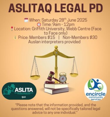 ASLITAQ - 2025 Legal Workshop