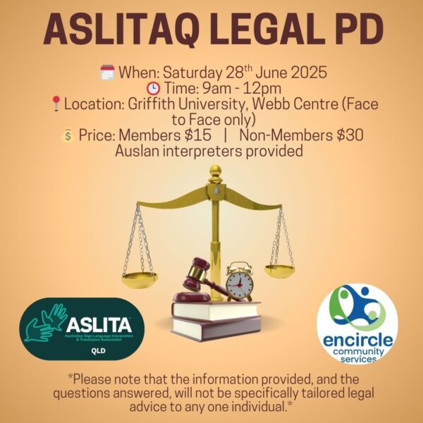 ASLITAQ - 2025 Legal Workshop