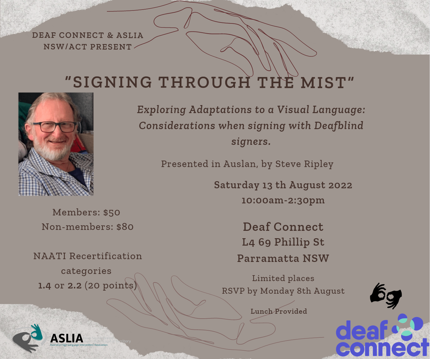 ASLIA NSW/ACT – Signing Through The Mist