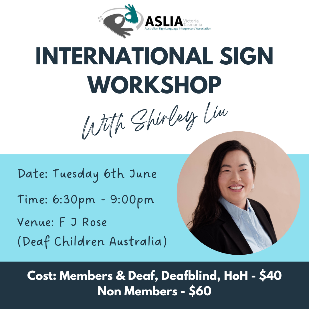 International Sign Workshop