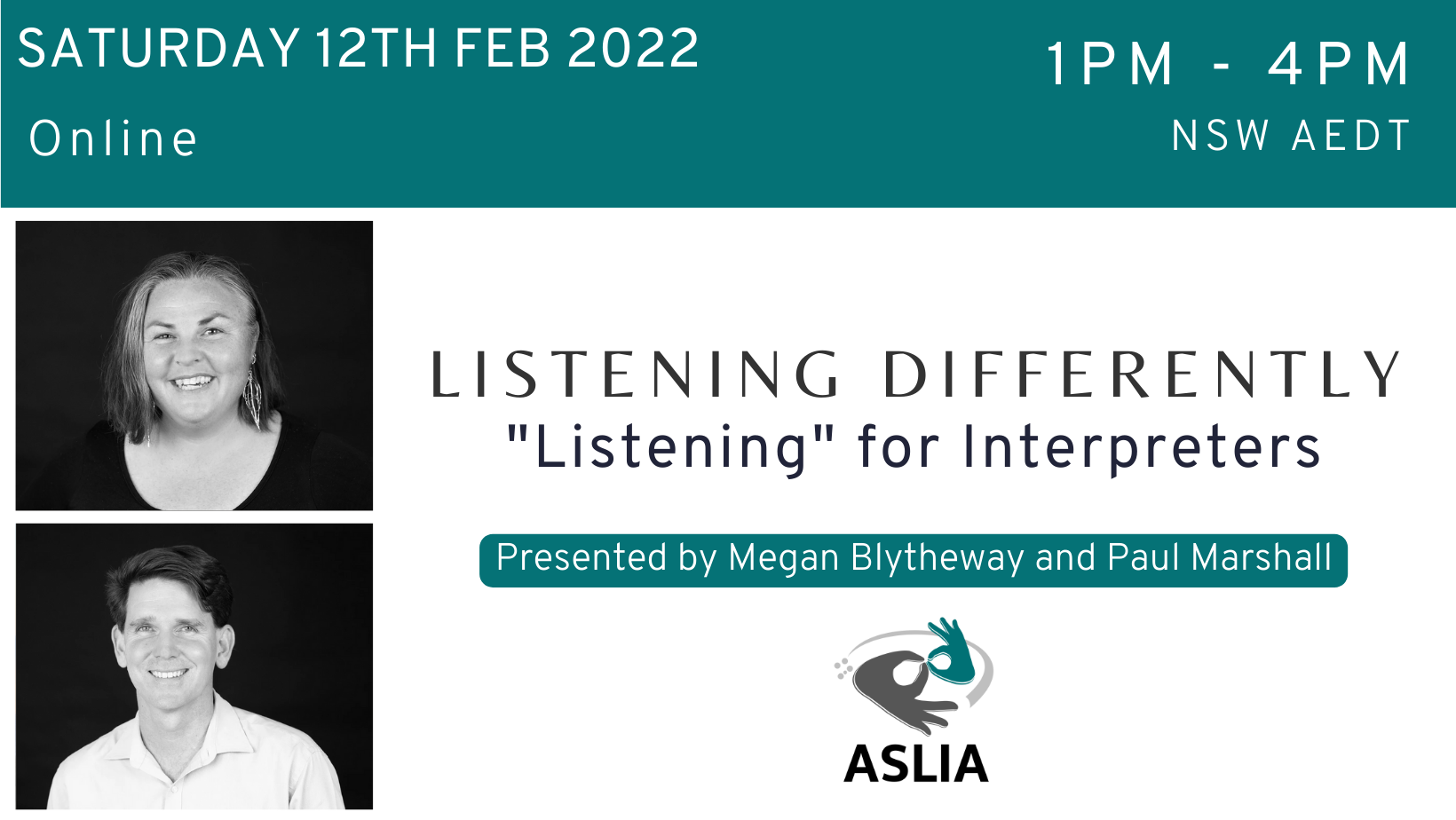 LISTENING DIFFERENTLY – “Listening” for Interpreters