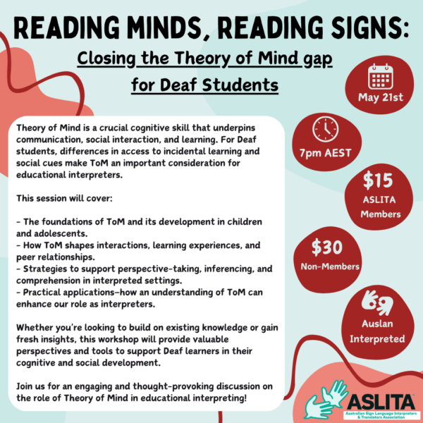 Reading Minds, Reading Signs: Closing the Theory of Mind Gap for Deaf Students