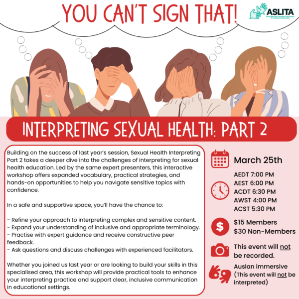 You Can't Sign That! Interpreting Sexual Health Part 2