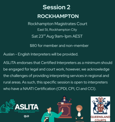ASLITAQ - 2025 Mock Magistrate Court Rockhampton