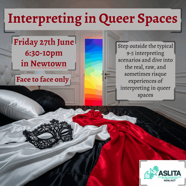 Interpreting in Queer Spaces - NSW