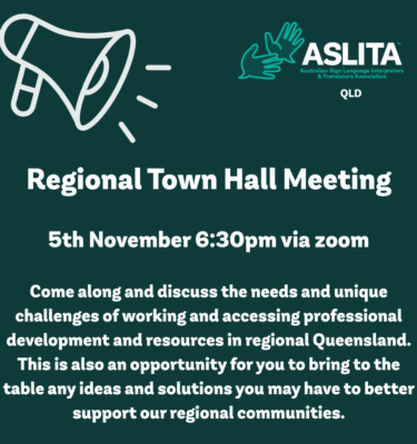 ASLITAQ 2025 Regional Town Hall Meeting
