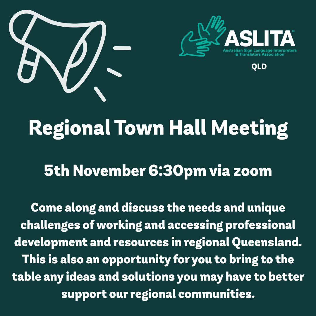 ASLITAQ 2025 Regional Town Hall Meeting