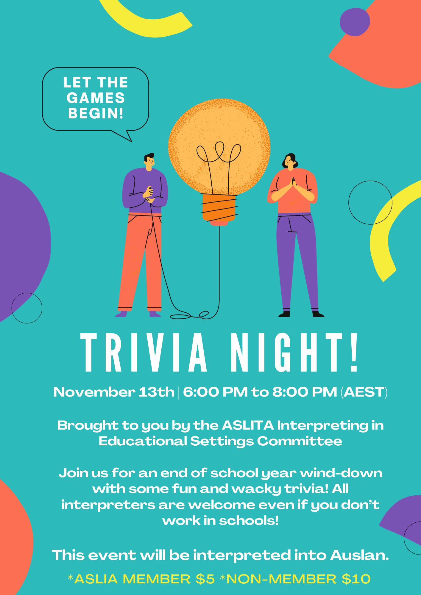 IES PD Series – Trivia Night