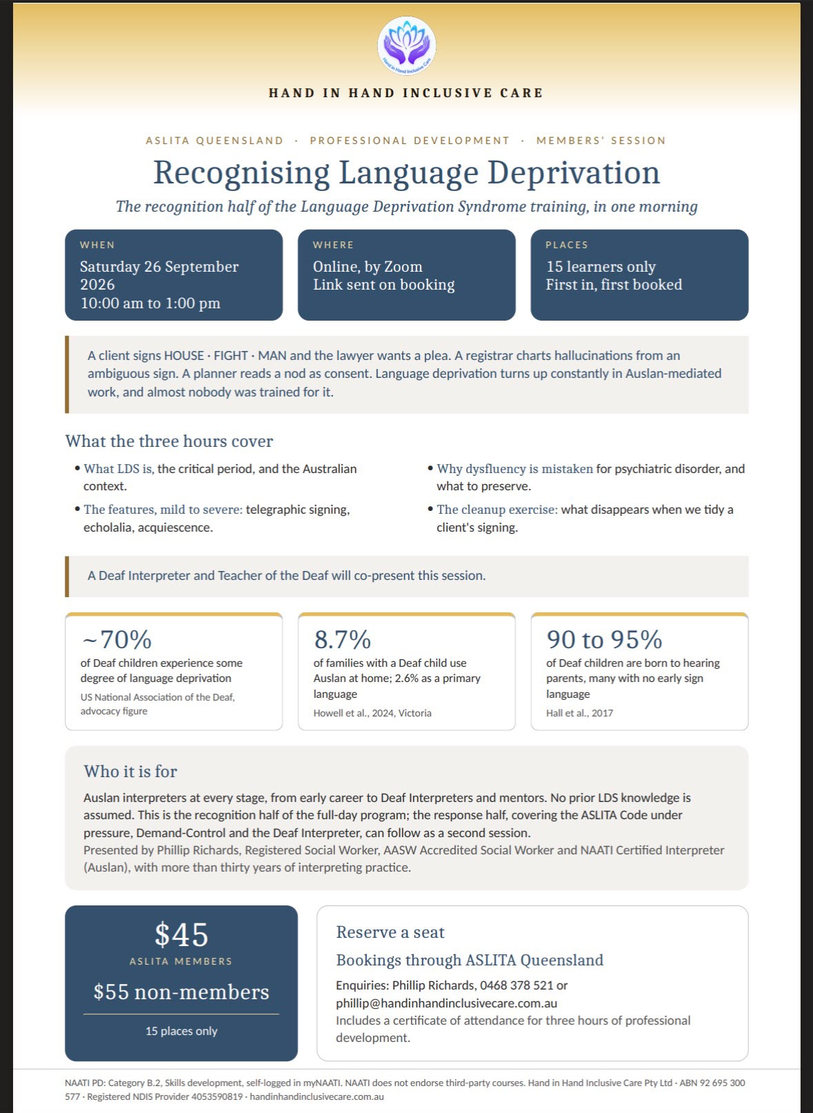 ASLITAQ 2026 Recognising Language Deprivation