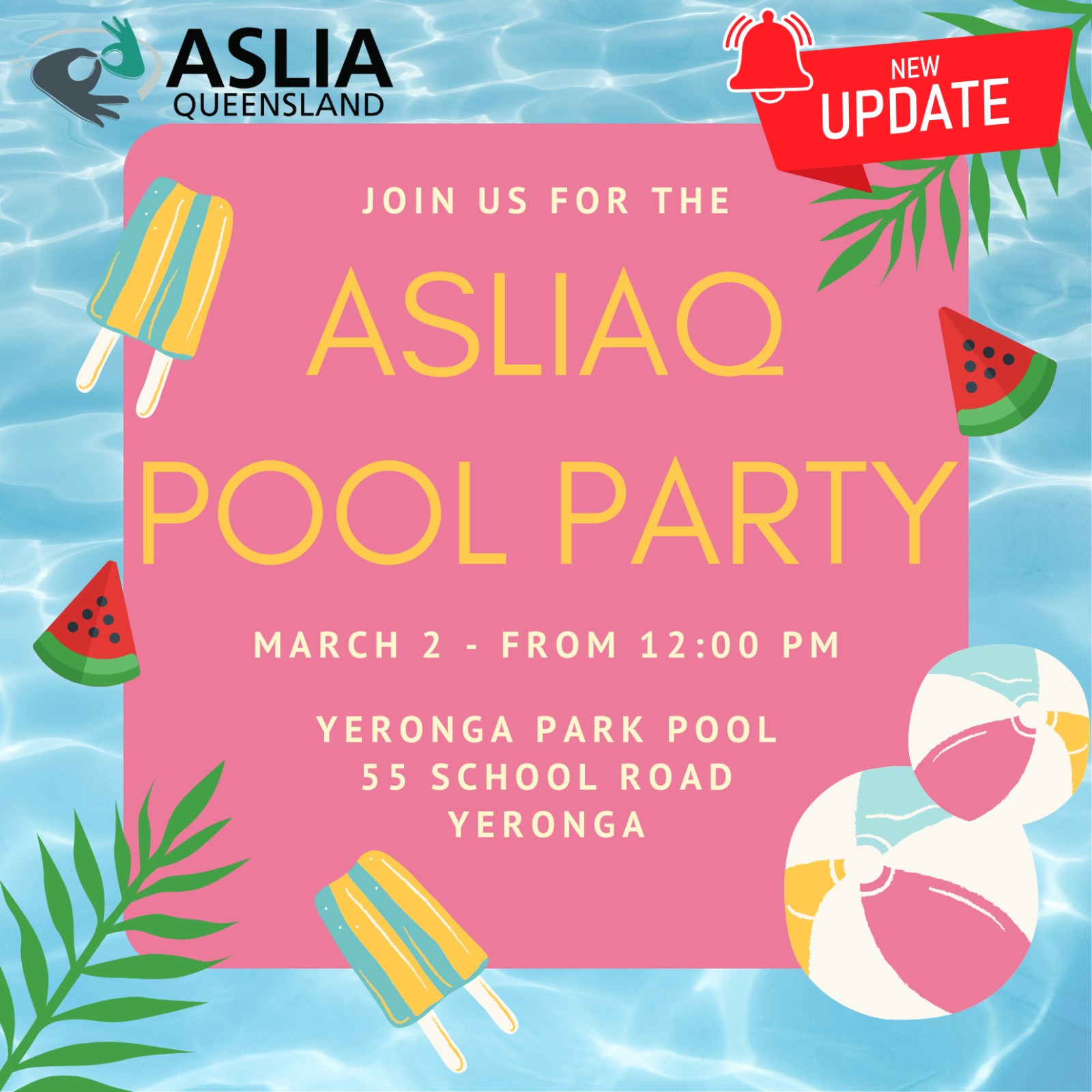 ASLIAQ 2024 Pool Party New Date